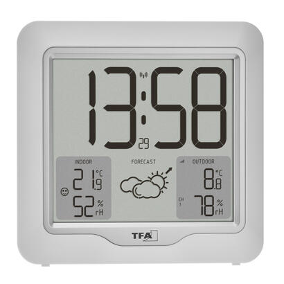 tfa-dostmann-35116402-estacion-meteorologica-digital-blanco-lcd-bateria