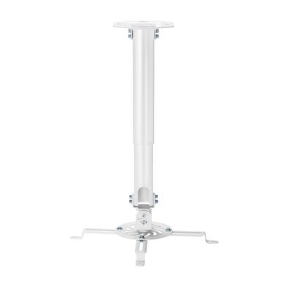 aisens-soporte-universal-giratorio-inclinable-y-extensible-de-techo-para-proyector-hasta-135kg-blanco