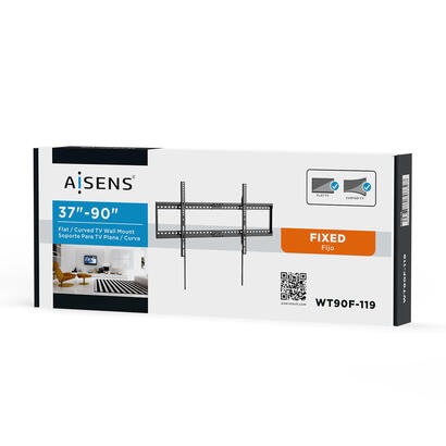 aisens-soporte-eco-ultra-delgado-para-monitortv-hasta-75kg-de-37-a-90-pulgadas-negro