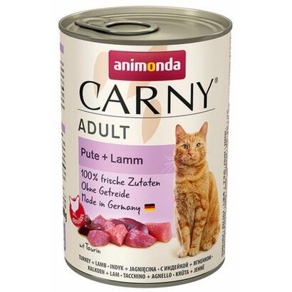 animonda-cat-carny-adult-turkey-with-lamb-wet-cat-food-400g