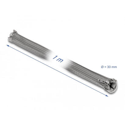delock-manga-trenzada-con-cremallera-resistente-al-calor-1-m-x-30-mm-gris