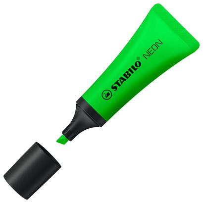 stabilo-neon-marcador-fluorescente-verde-10u-