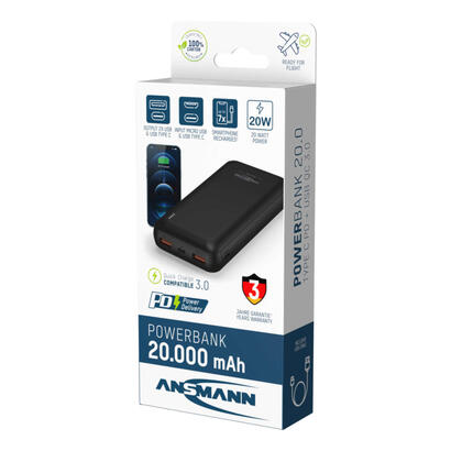 bateria-ansmann-powerbank-20000-mah-20w-2-usb-a-ports-usb-c-port