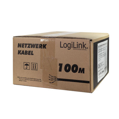 logilink-erdverlegecable-sftp-cat7-awg23-1000mhz-negro-100m