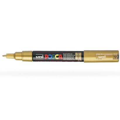uniball-marcador-posca-pc-1m-no-permanente-punta-fina-07mm-oro