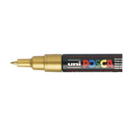 uniball-marcador-posca-pc-1m-no-permanente-punta-fina-07mm-oro