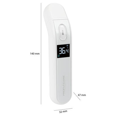 proficare-330950-termometro-digital-termometro-con-sensor-remoto-blanco-frente-botones