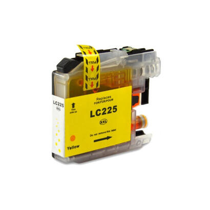 tinta-compatible-brother-lc225-xl-amarillo-lc225xly