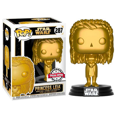 funko-pop-star-wars-princesa-leia-edicion-especial-dorado-n-287-caja-original-