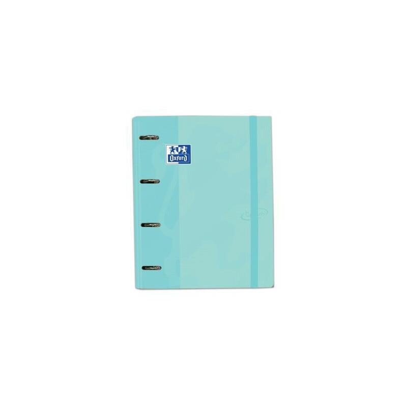 oxford-carpeta-de-anillas-touch-4x35-europeanbinder-con-recambio-100-hojas-5x5-a4-ice-mint-pastel