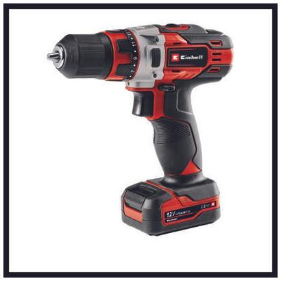 einhell-set-de-taladro-te-cd-121-li-22cl-incl-2-baterias-20-ah-cargador-puntasbrocas-22-piezas-lampara-con-bateria