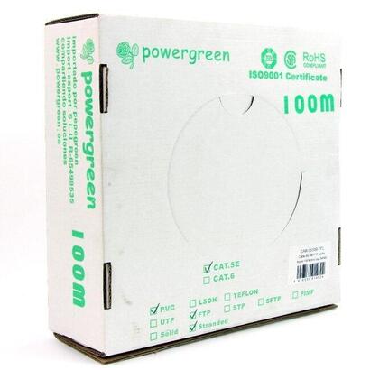 powergreen-bobina-de-cable-cat-5e-ftp-100-metros-flexible-caja-24awg-100-m-gris