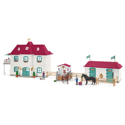 schleich-figura-de-juego-de-granja-de-caballos-junto-al-lago-horse-club-42551