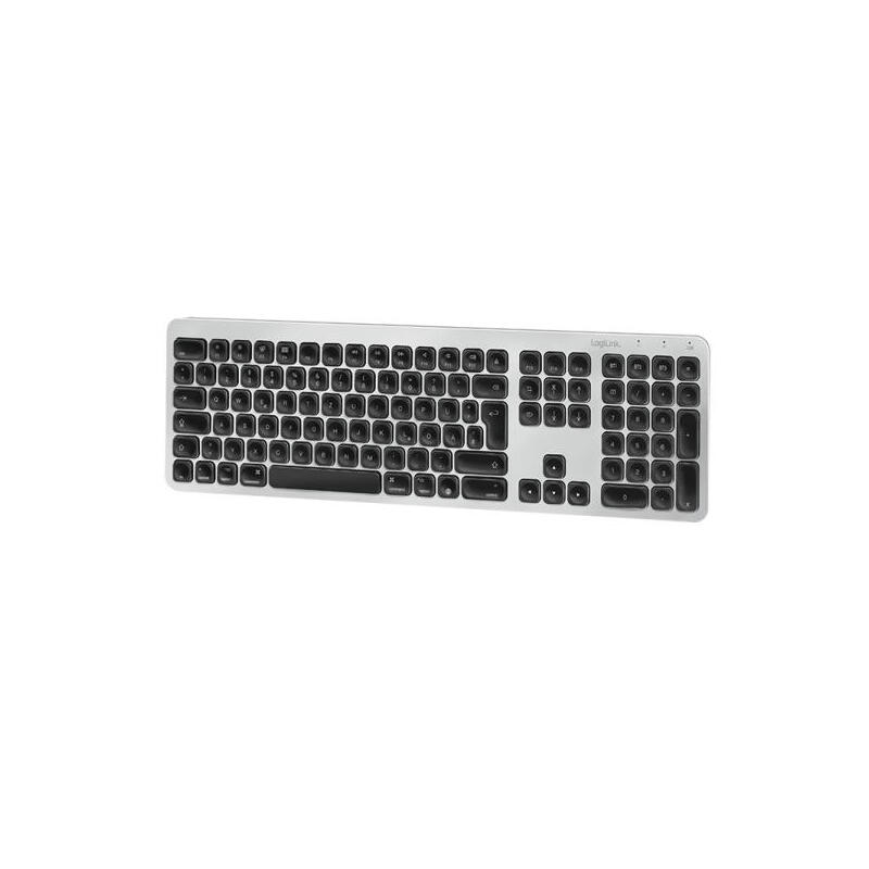 teclado-aleman-logilink-id0206-bluetooth-gris