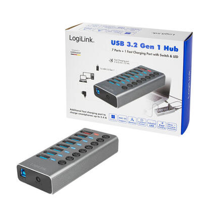 usb-hub-logilink-usb-32-71-port-aluminum-grey-switch-for-each-port-onoff