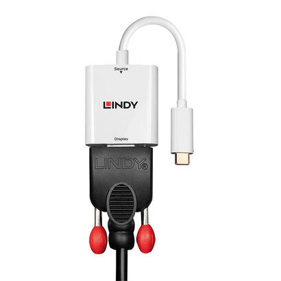 lindy-43355-adaptador-de-cable-de-video-usb-tipo-c-vga-d-sub-blanco