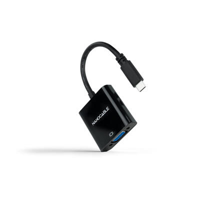 nanocable-conversor-usb-c-a-vga-10cm-negro