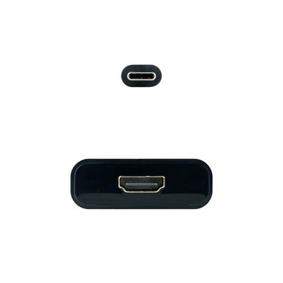 nanocable-conversor-usb-c-a-hdmi-4k-15cm-negro