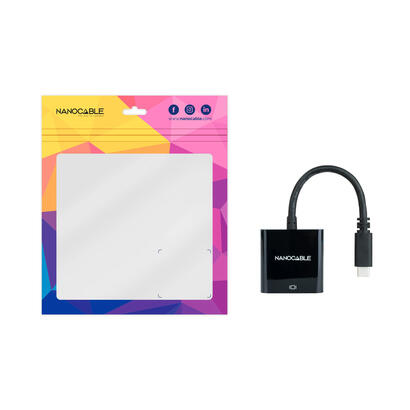 nanocable-conversor-usb-c-a-hdmi-4k-15cm-negro