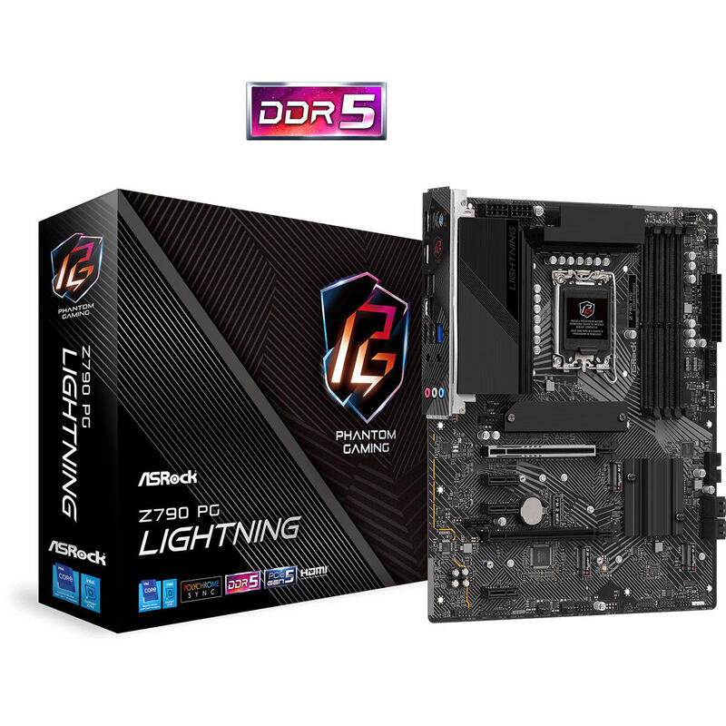 placa-base-asrock-1700-z790-pg-lightning-atx-4xddr5-8xsata6-1xusb-c-2xusb-32-2xusb-20