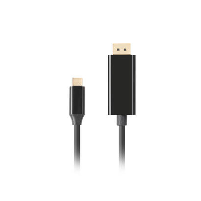 cable-usb-c-a-displayport-lanberg-machomacho-05m-4k-60hz-negro