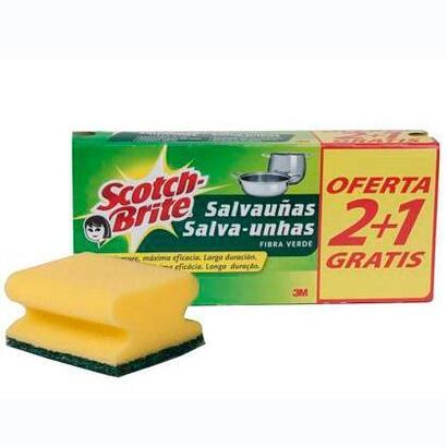 scotch-brite-classic-pack-de-3-estropajos-de-cocina-proteccion-para-los-dedos-promocion-2-1-gratis-color