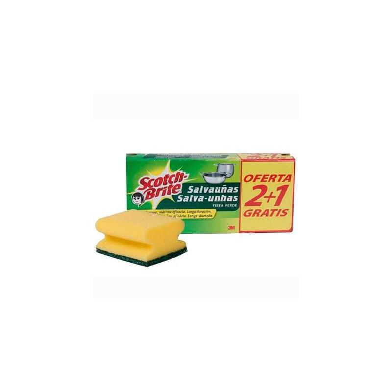scotch-brite-classic-pack-de-3-estropajos-de-cocina-proteccion-para-los-dedos-promocion-2-1-gratis-color
