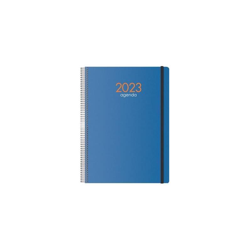 dohe-agenda-anual-syncro-espiral-dia-pagina-21x29-cm-azul-castellano-2023