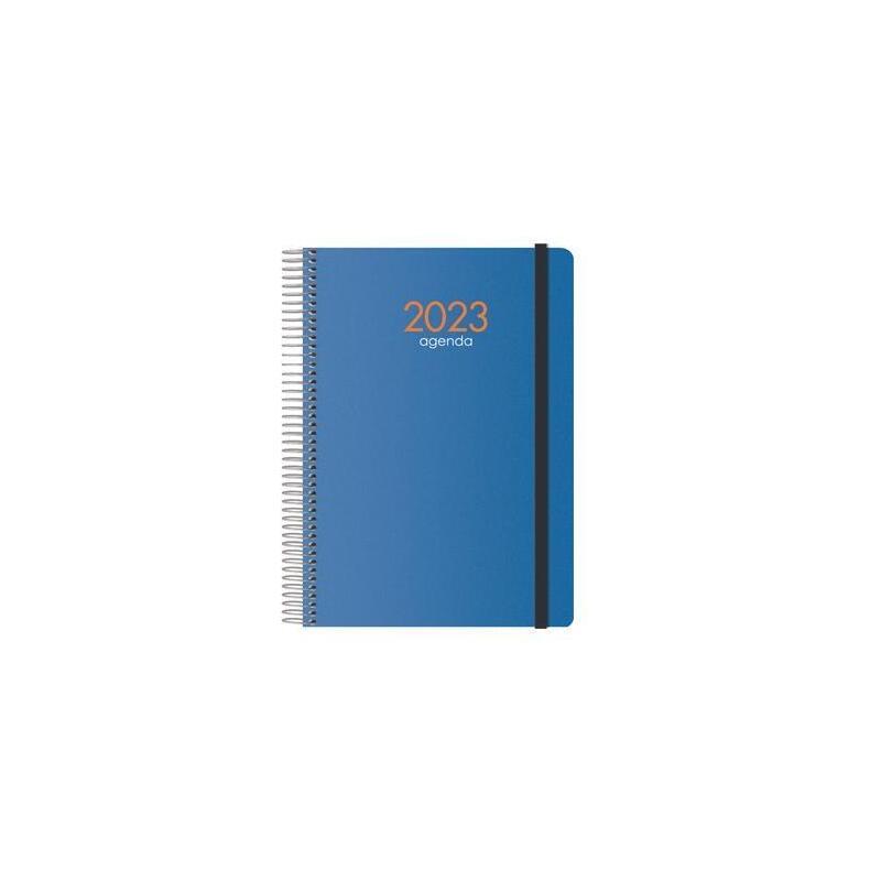 dohe-agenda-anual-syncro-espiral-dia-pagina-15x21-cm-azul-castellano-2023