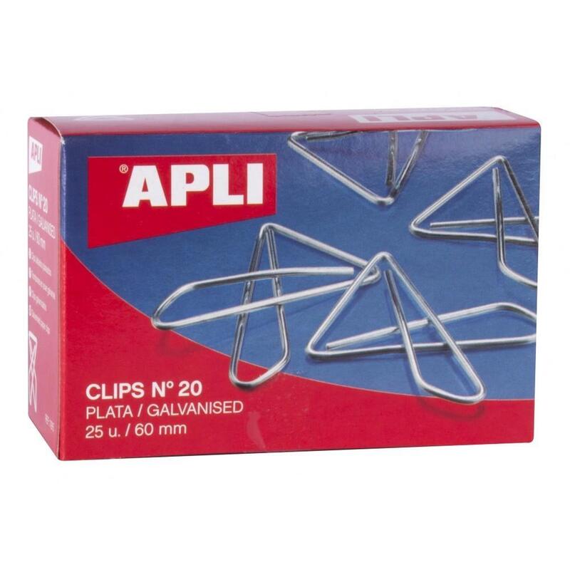 apli-clips-mariposa-plateados-n-20-60mm-caja-de-25