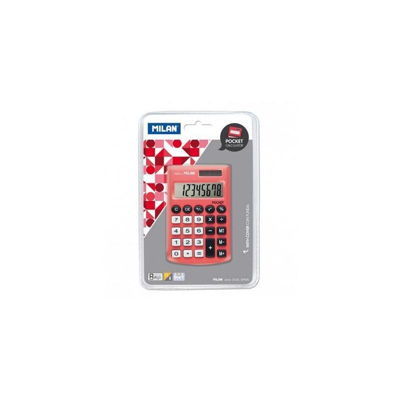 milan-calculadora-rojo-pocket-8-digitos-dual-blister