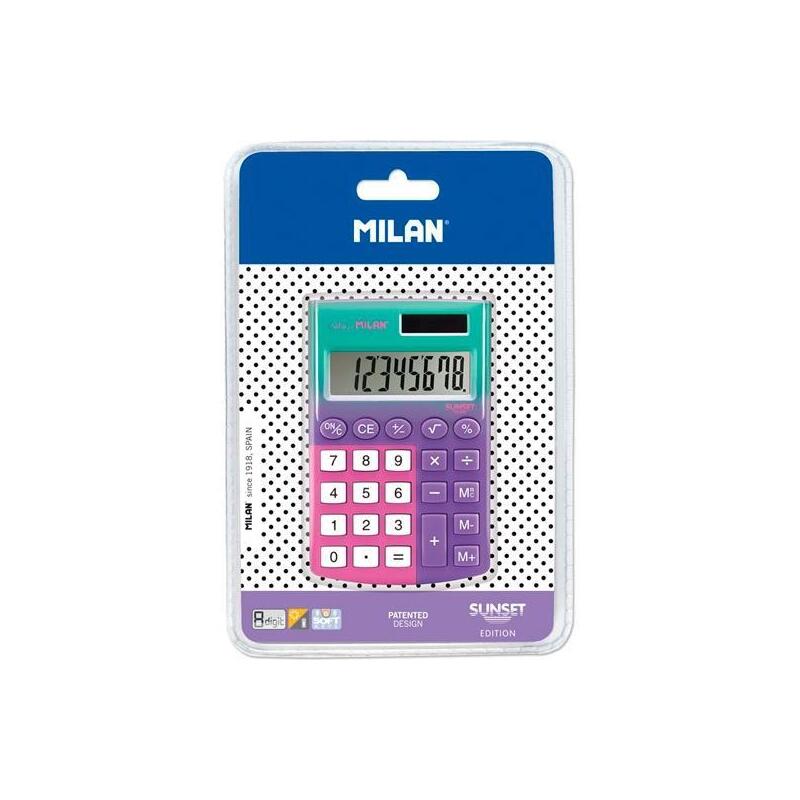 milan-calculadora-8-digitos-pocket-sunset-blister-lilarosa