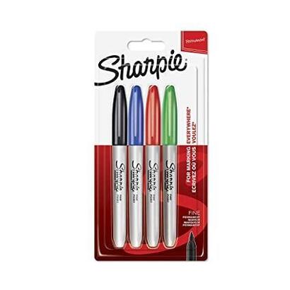 sharpie-marcador-permanente-fine-09mm-surtidos-negroazul-rojo-verde-punta-redonda-blister-4u-