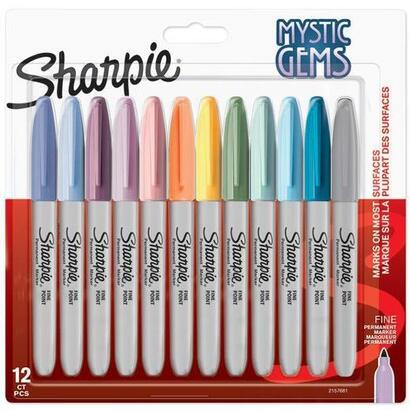 sharpie-marcador-permanente-mystic-gems-csurtidos-pastel-en-blister-de-12