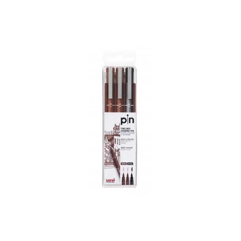 uniball-estuche-marcador-permanente-sepia-negro-pin-200s3p-calibrados-3u-