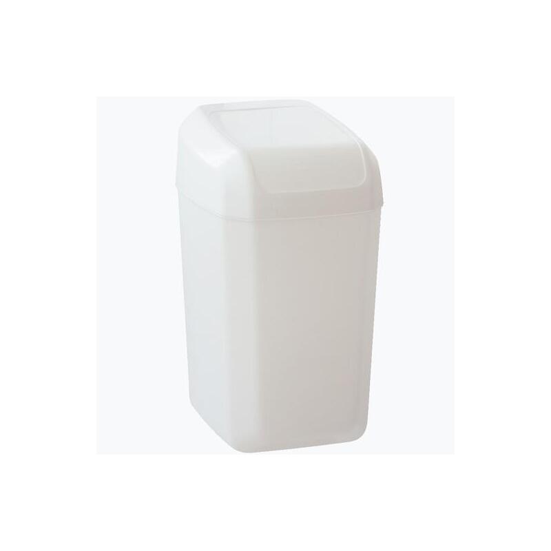 denox-papelera-tapa-basculante-troya-15l-blanco