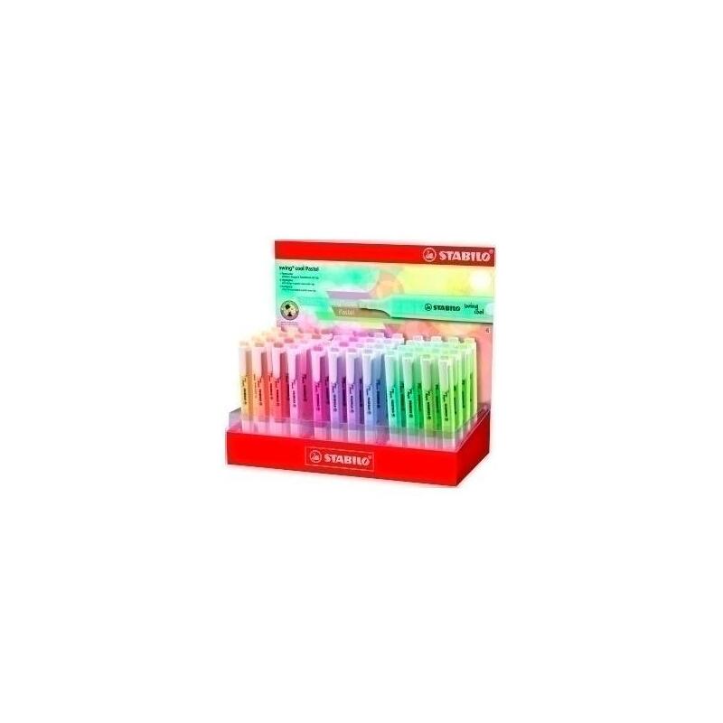 stabilo-swing-cool-marcador-fluorescente-expositor-l-48u-csurtidos-pastel