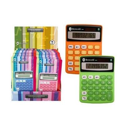 bismark-calculadora-8-digitos-colores-surtidos