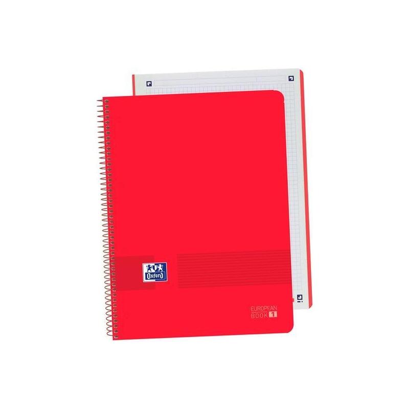 oxford-livego-cuaderno-europeanbook-1-espiral-80h-5x5-tplastico-a4-azul-rojo-5u-