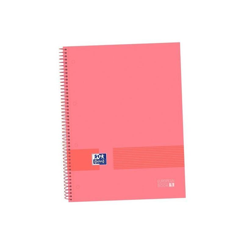 oxford-you-cuaderno-europeanbook-1-espiral-80h-5x5-textraduras-a4-soft-watermelon-5u-
