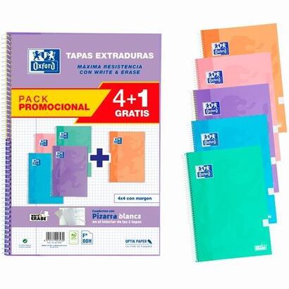 oxford-cuaderno-espiral-writeerase-folio-80h-4x4-cmargen-textraduras-csurtidos-pastel-pack-de-41