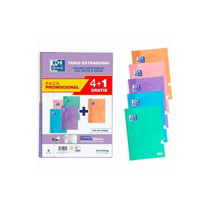 oxford-cuaderno-espiral-writeerase-folio-80h-4x4-cmargen-textraduras-csurtidos-pastel-pack-de-41