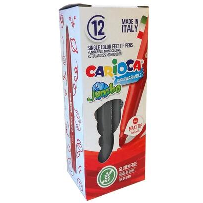 carioca-rotulador-jumbo-punta-maxi-gris-claro-caja-de-12