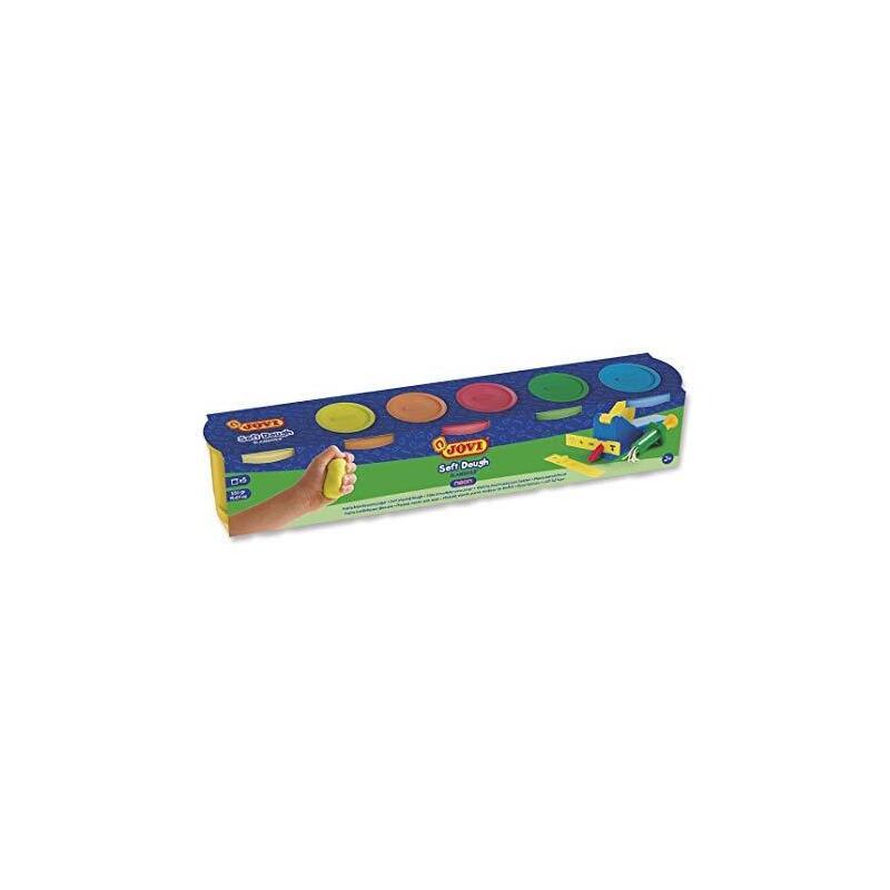 jovi-estuche-5-botes-plastilina-soft-dough-blandiver-110gr-csurtidos-neon