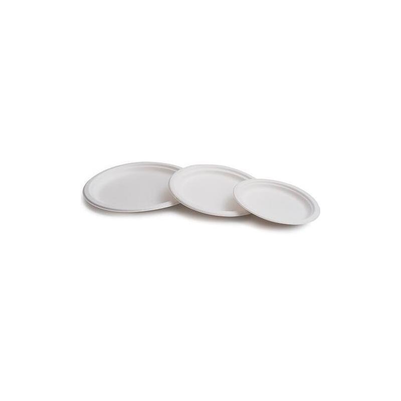 plato-cana-de-azucar-225cm-biodegradable-blanco-pack-50