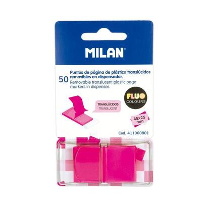 milan-marcadores-de-pagina-removibles-50-puntos-45x25mm-rosa-traslucido