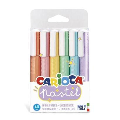 carioca-marcador-pastel-punta-biselada-colores-bolsa-pvc-de-6