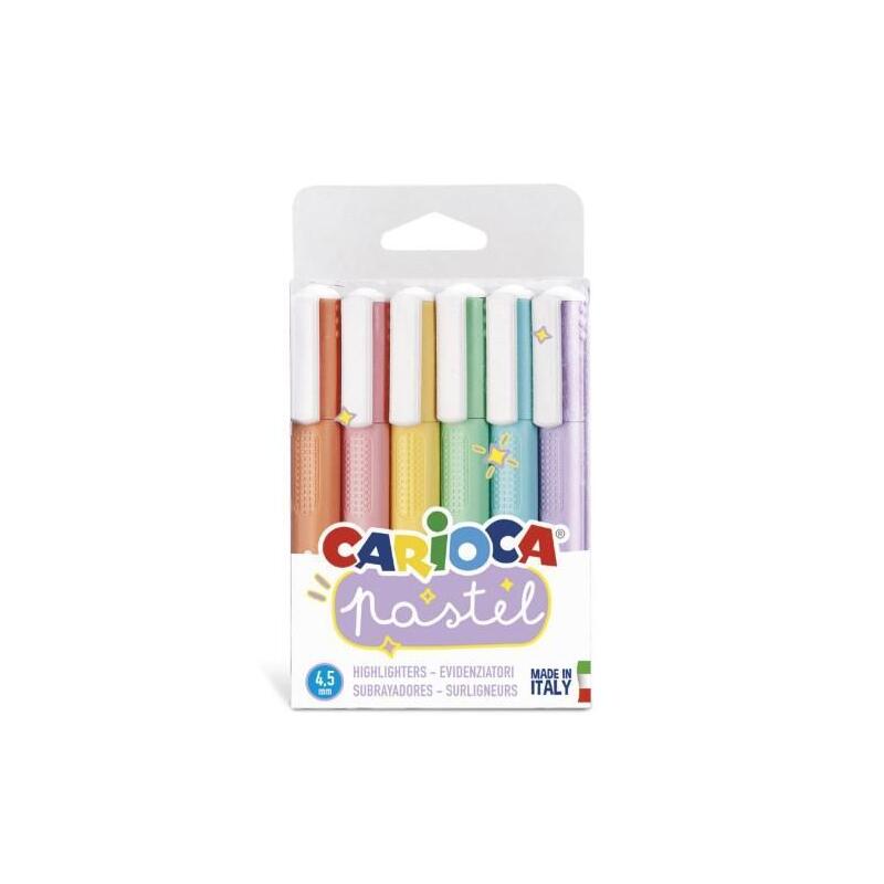 carioca-marcador-pastel-punta-biselada-colores-bolsa-pvc-de-6
