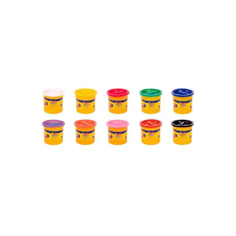 jovi-estuche-5-botes-plastilina-soft-dough-blandiver-110gr-negro