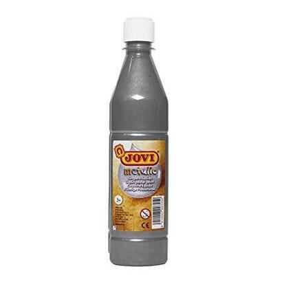 jovi-tempera-liquida-school-botella-de-500ml-metalic-plata